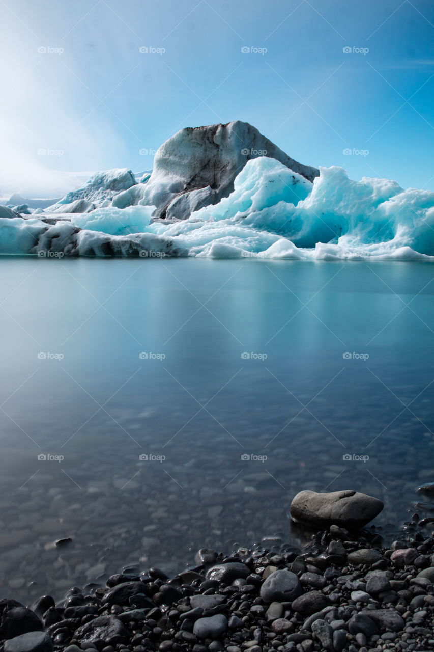 Glacier lagoon Iceland 