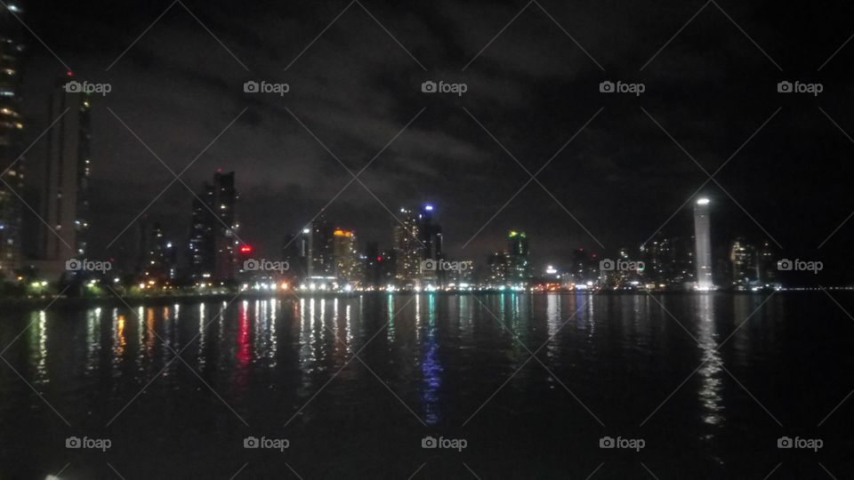 Panama at night
