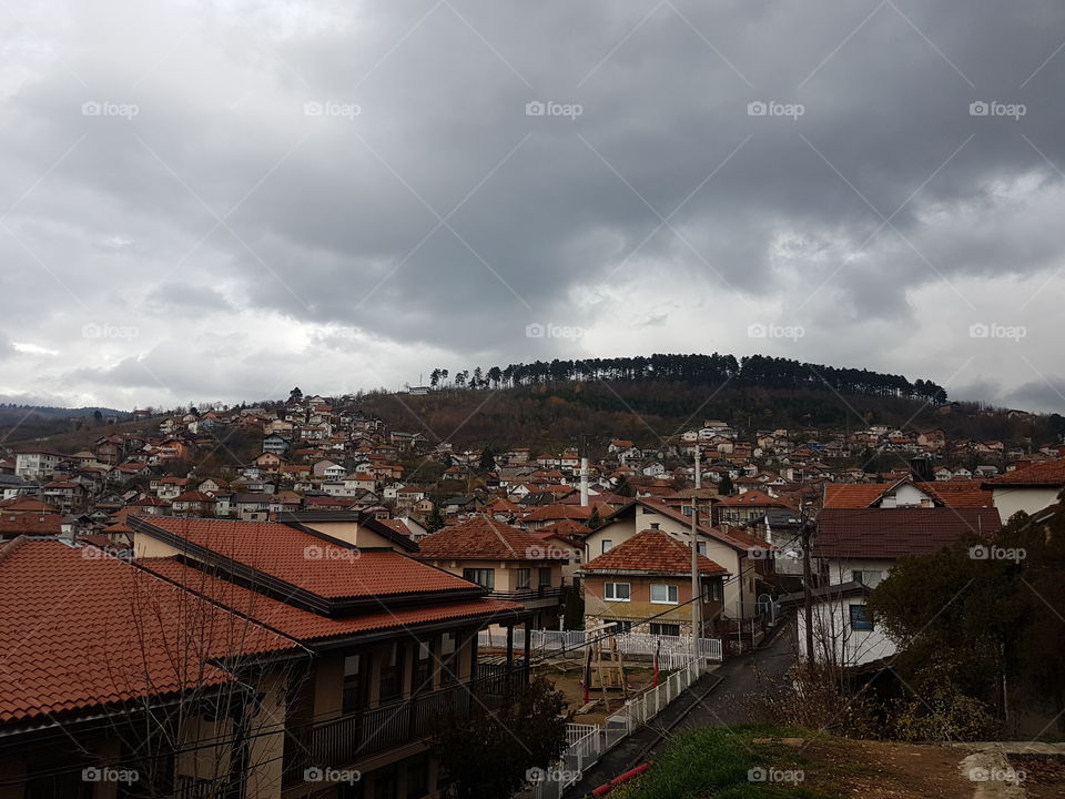 Sarajevo cityscape 