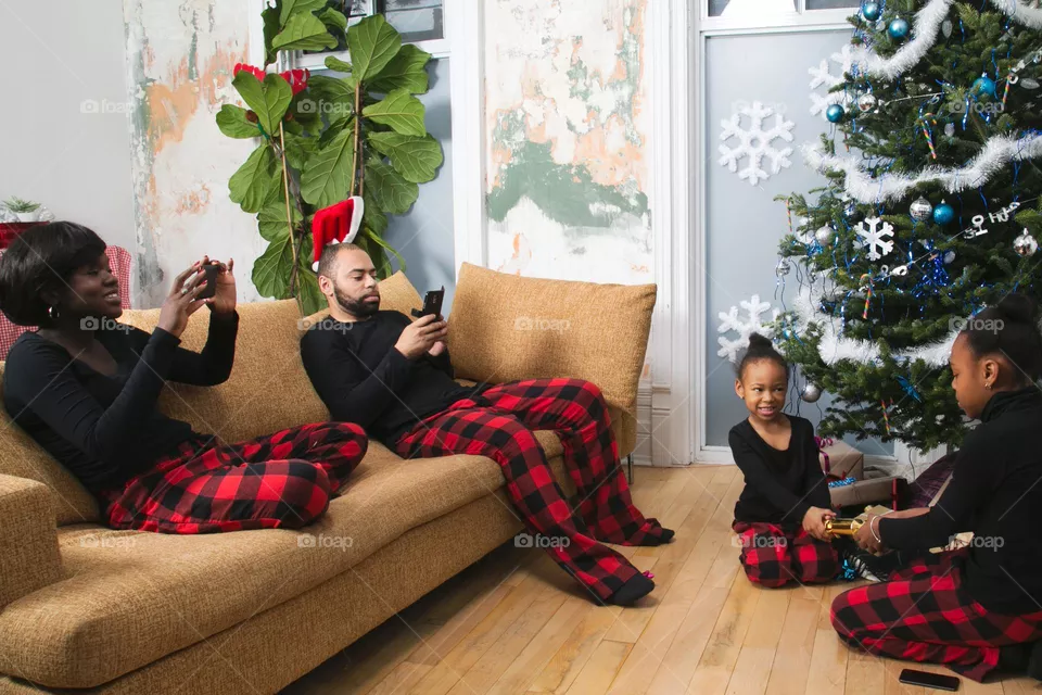 Christmas Morning Taking Photos