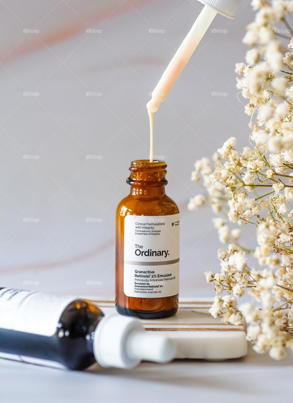 The ordinary serum 