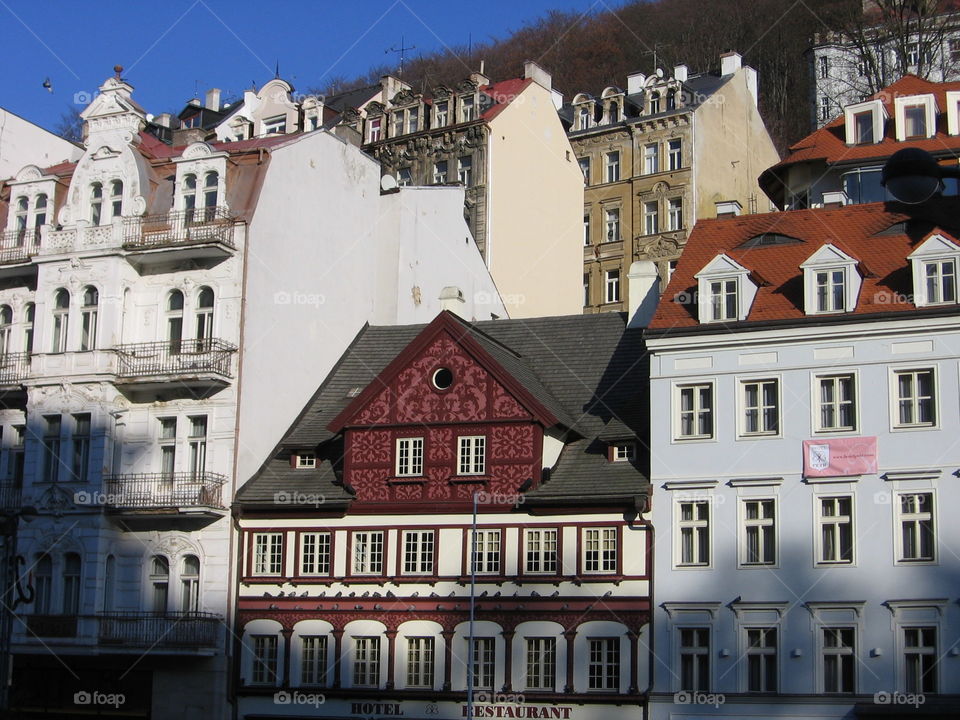 Karlovy Vary. Spa Town in the Czech Republic 