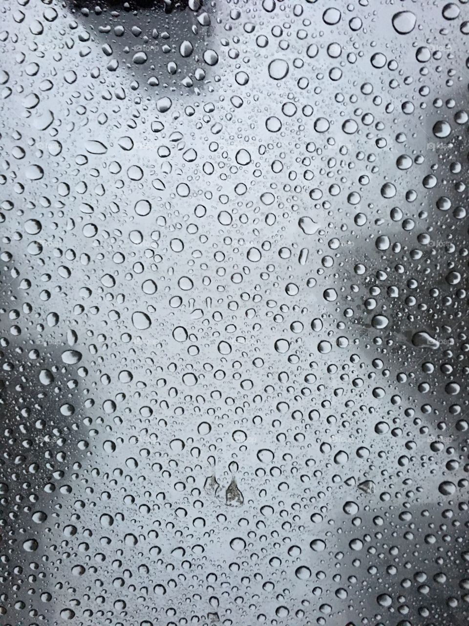 Rain Drops on NYC Skylight