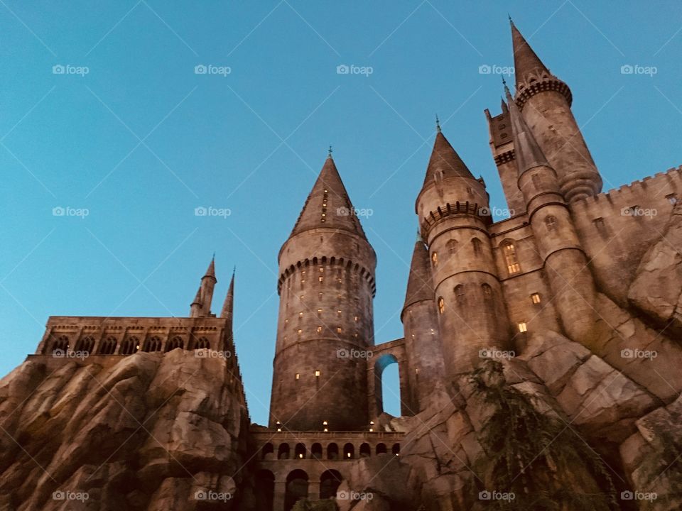 Hogwarts wizard Harry Potter Los Angeles universal studios magic