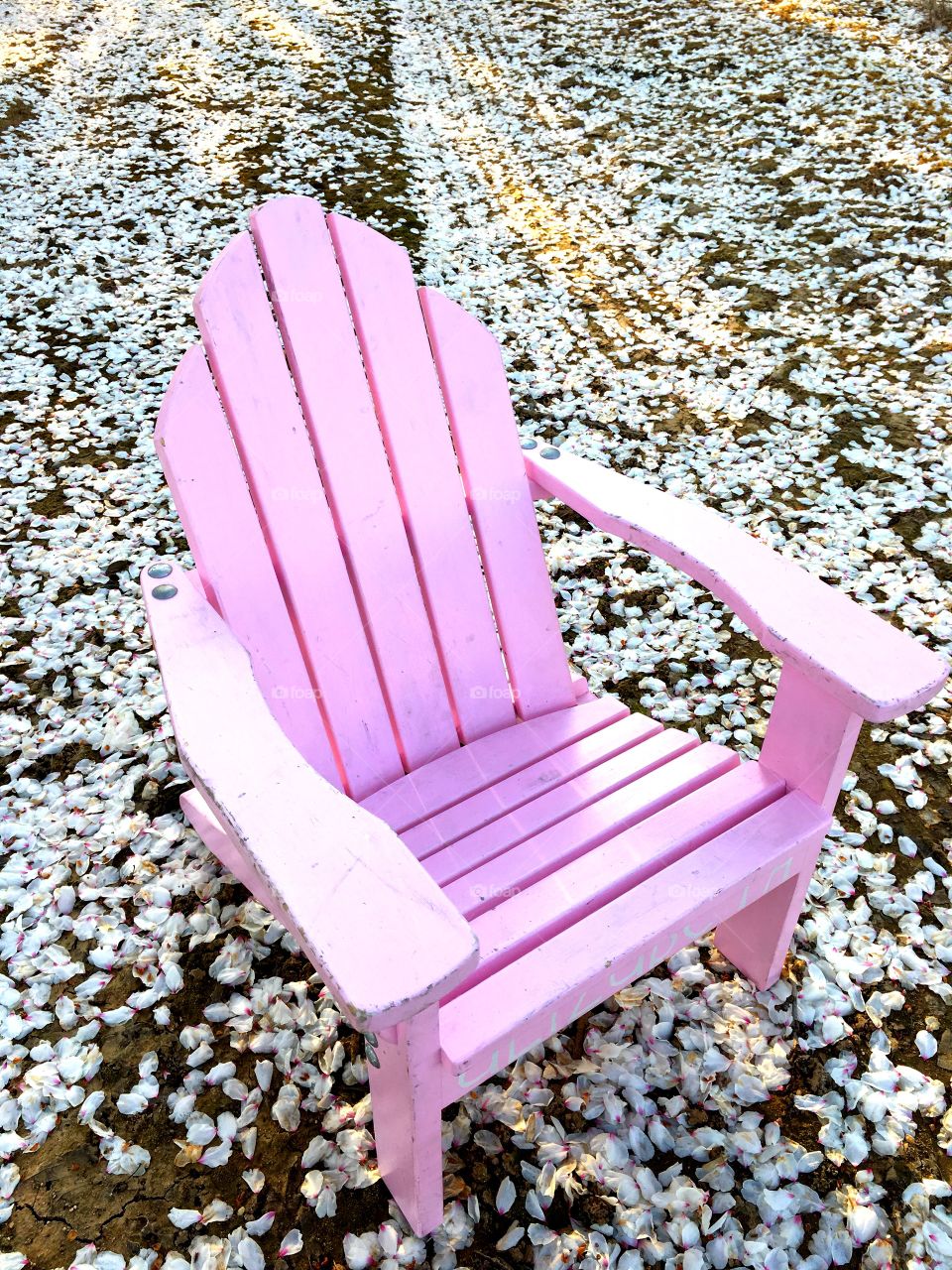 pink chair