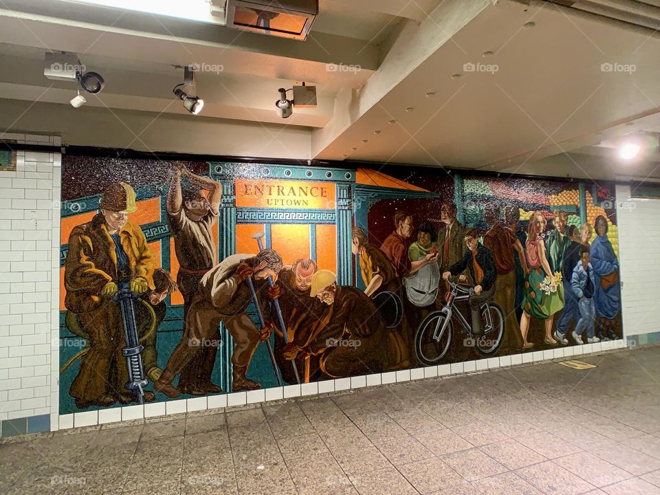 Study for 'The Return of Spring' (MTA Times Square Mural), 1997 by Jack Beal