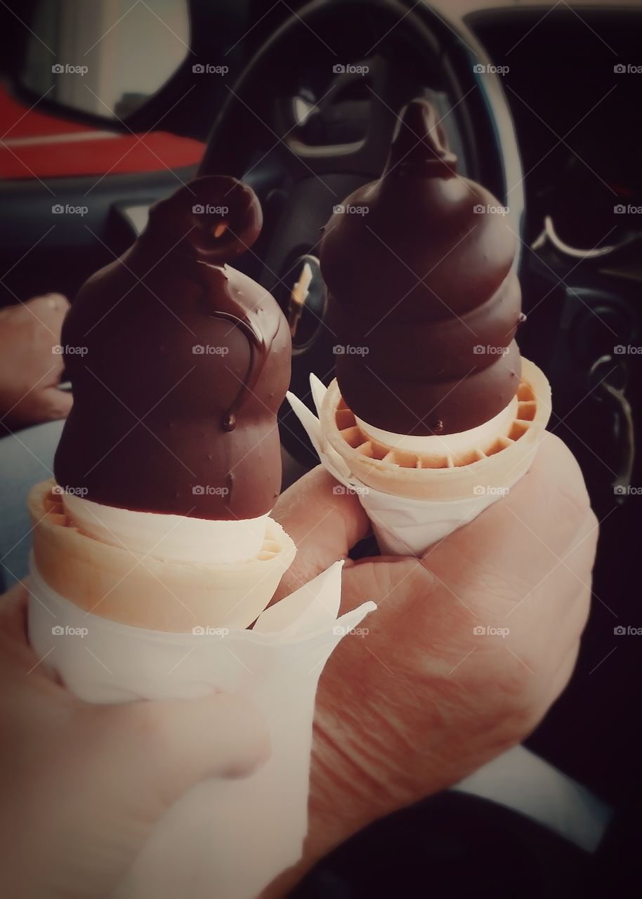 Chocolate Dipped Cone