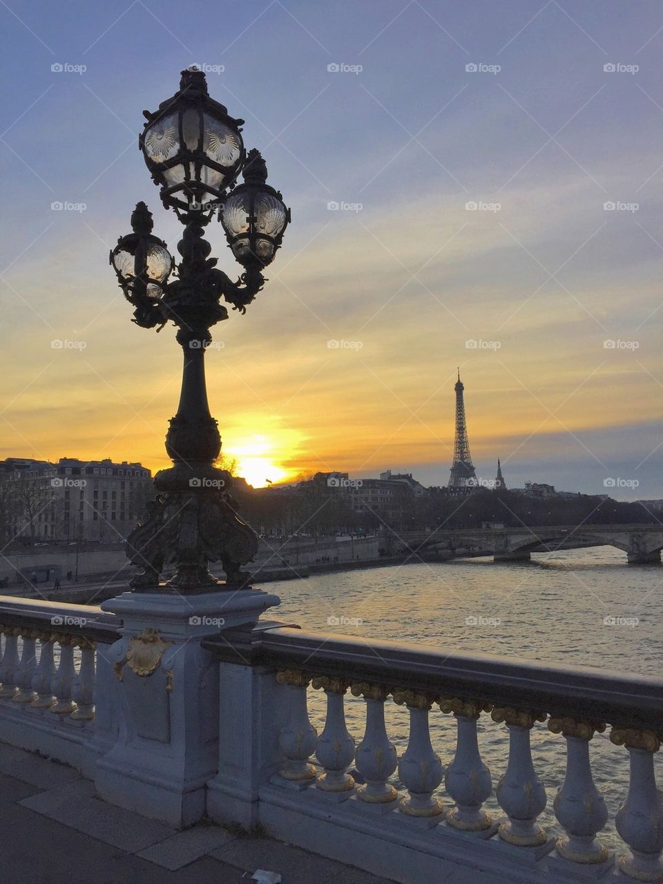 From Pont Alexandre III, Paris