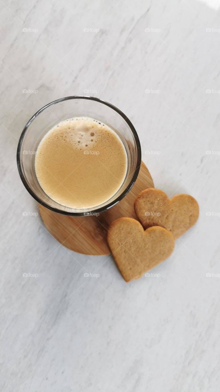 Coffee and biscuits