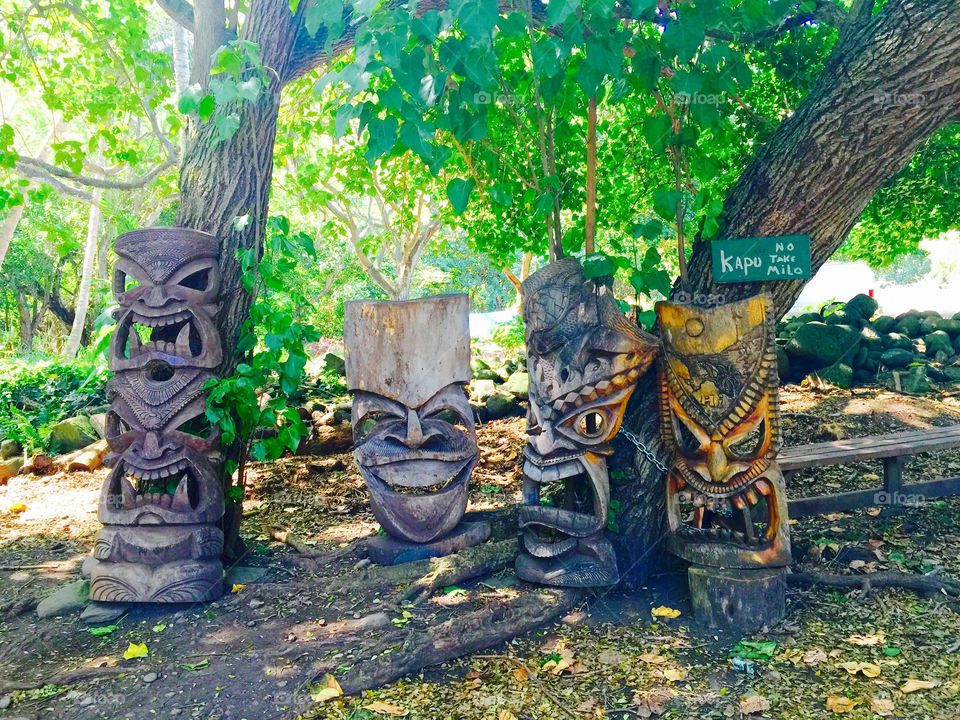 Hawaiian Masks