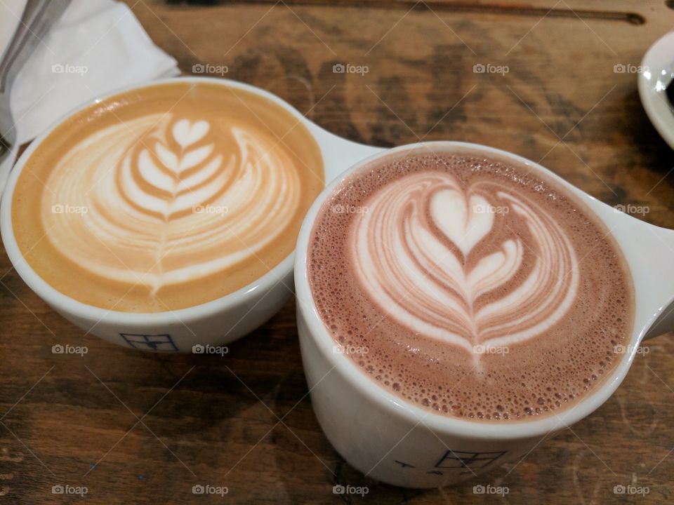 Coffee & Chocolate Hearts