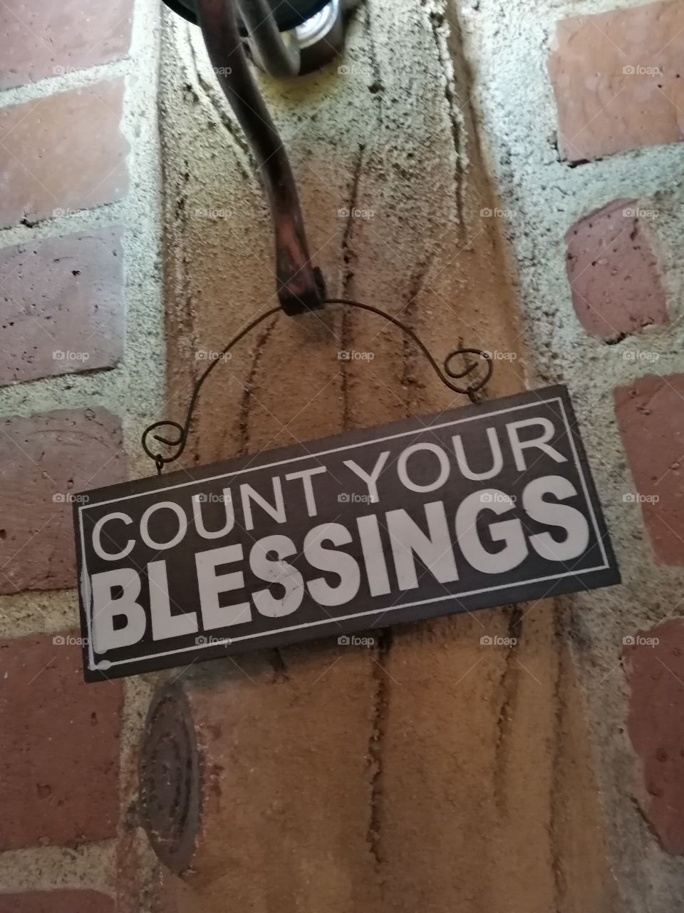 Always count your blessings.... i love it.