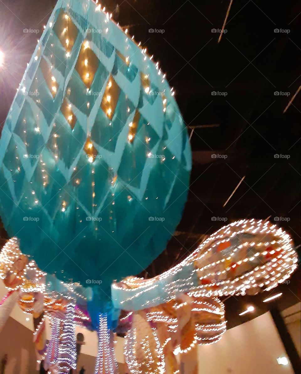 Light Display in Cloth