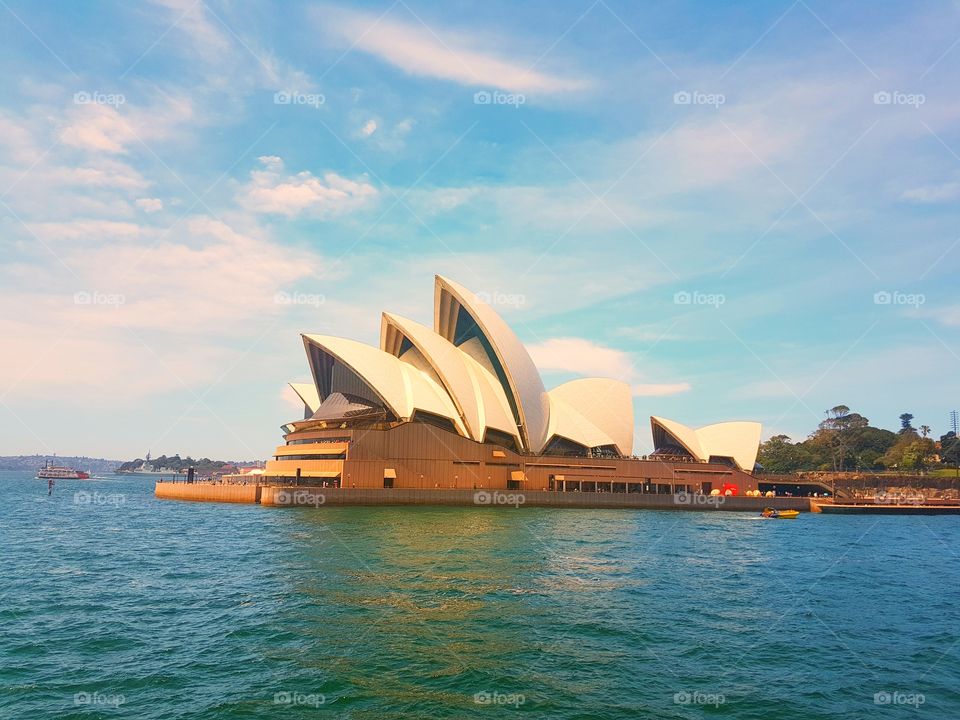 A View of Sydney Opera House from the Ferry