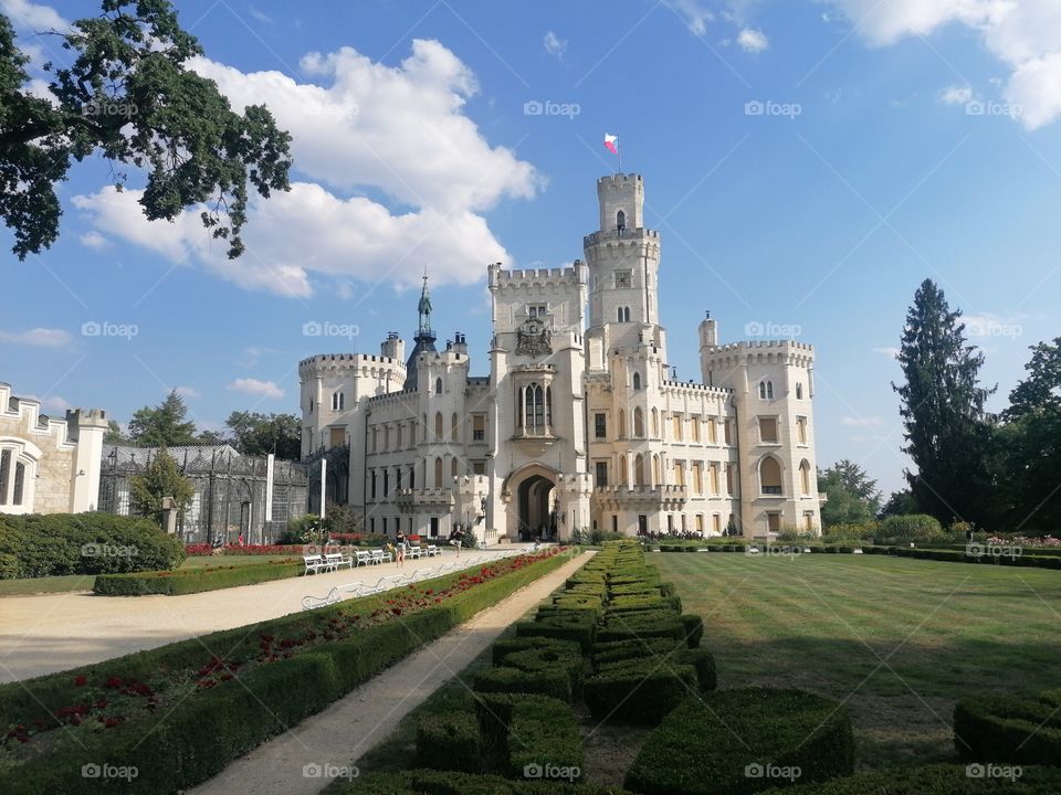 Castle at Hluboka Nad Vltavou
