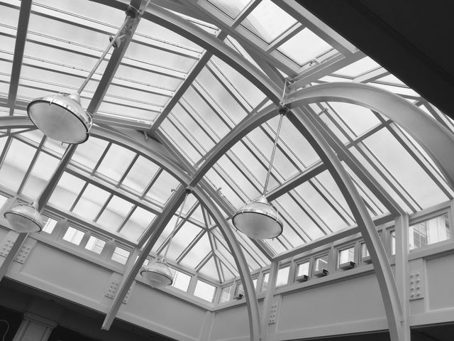 Ceiling of Lucasfilm headquarters, San Francisco Presidio
