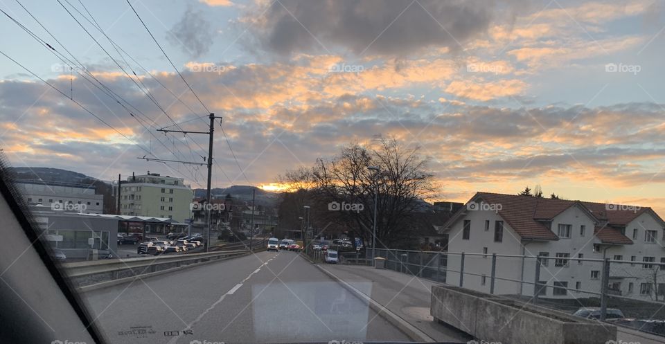 Swiss village is a village