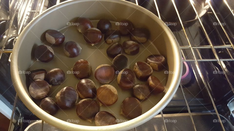 Chestnuts roasting