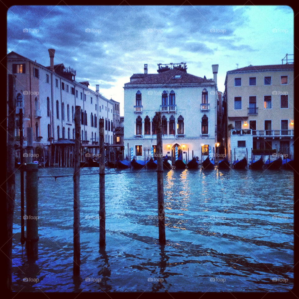 Night time in Venice