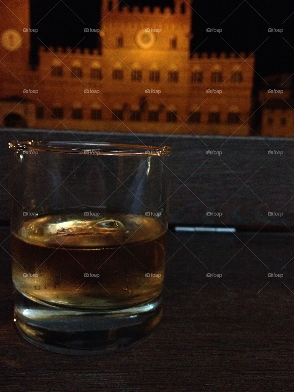 Whiskey in Sienna, Italy
