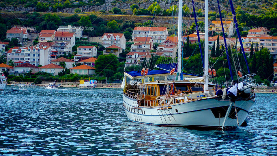 Yacht on water Croatia Holidays
