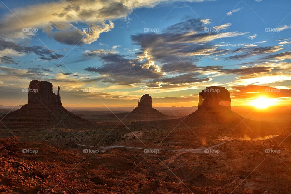 Monument Valley Sunset, Utah