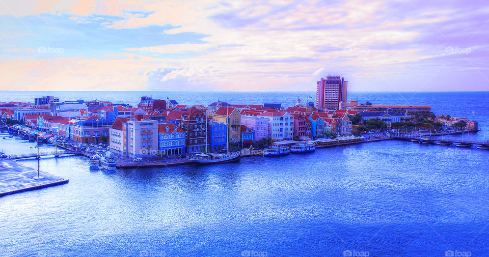 Dawn at Willemstad, Curacao