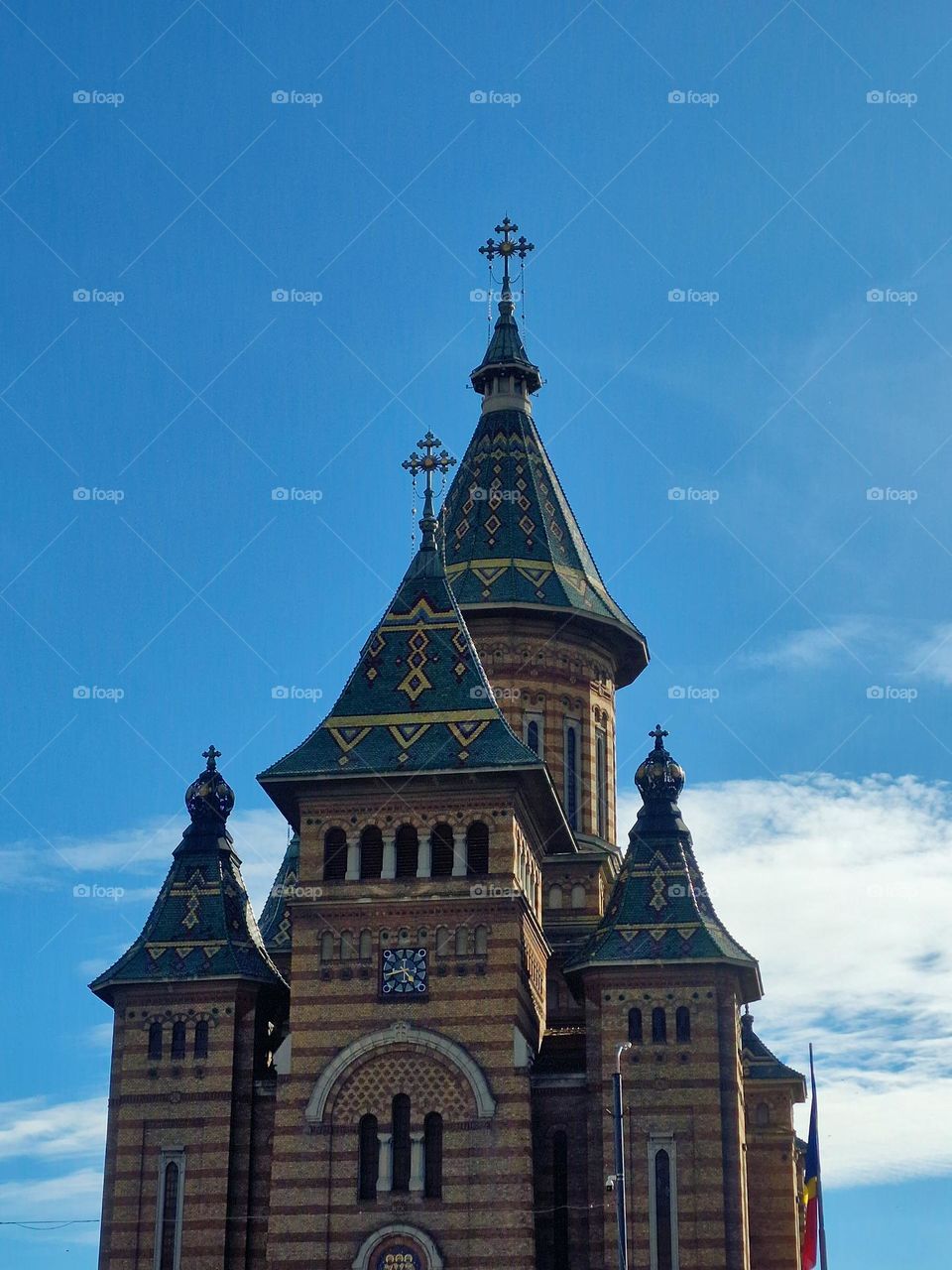 the metropolitan cathedral from Timisoara