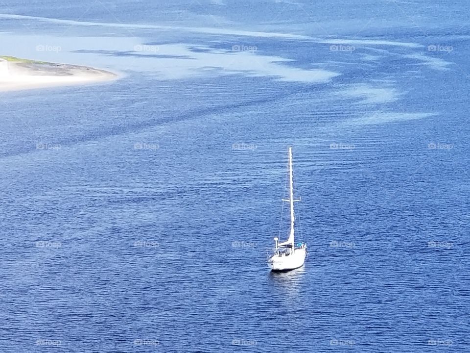 boat from above