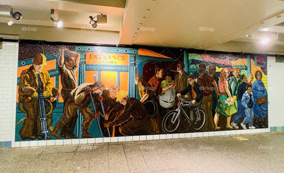 Study for 'The Return of Spring' (MTA Times Square Mural), 1997 by Jack Beal