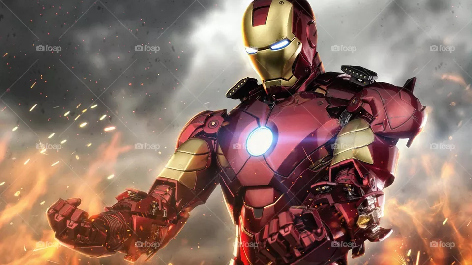 Iron man wallpaper, image, in avengers.
new iron man photo 😍