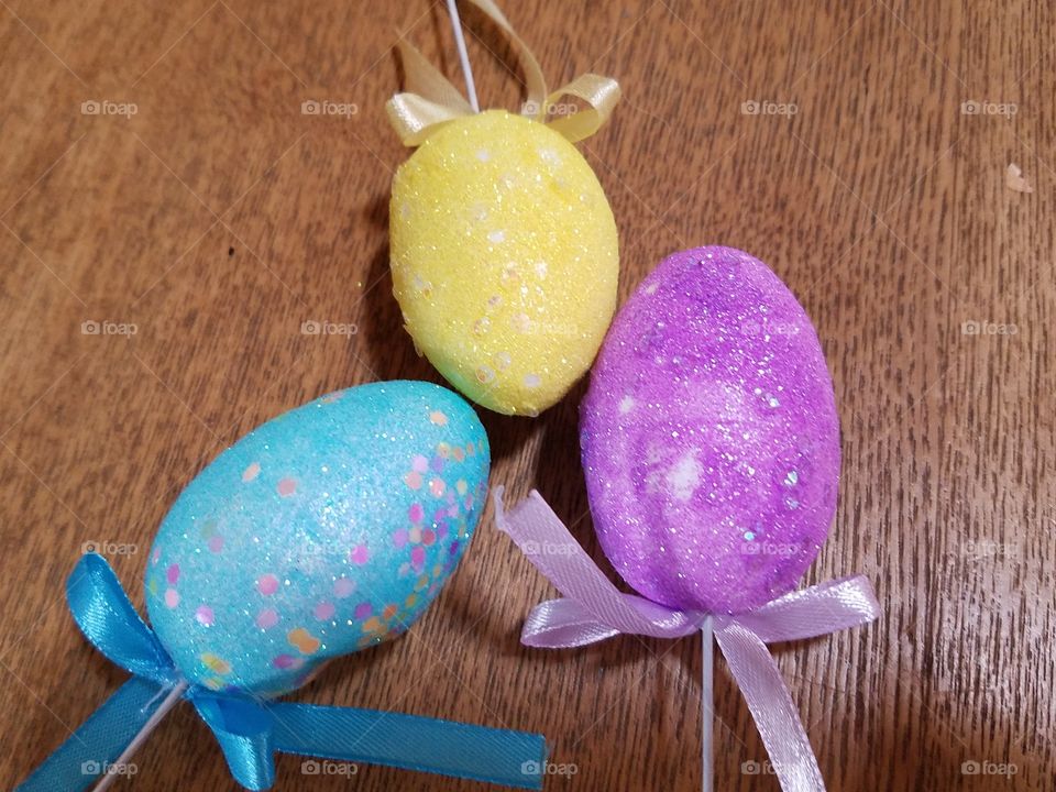Easter eggs