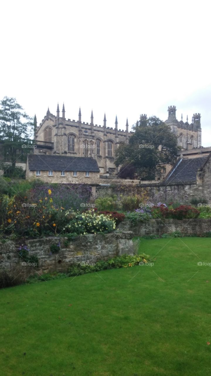 The great hall in Oxford, England. A stunning tale of architecture amongst England’s wonders of nature.
