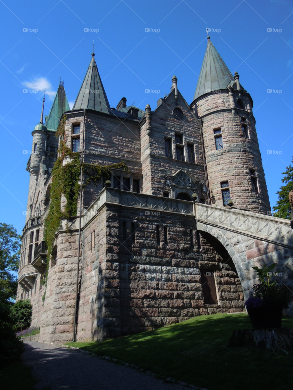 Teleborgs castle. Me and my wife stayed at this castle overnight... No staff and only one other couple stayed there that night. Spooky!