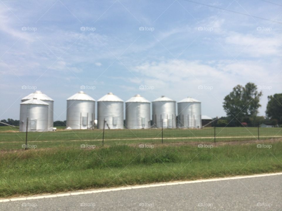 Lots of silos 