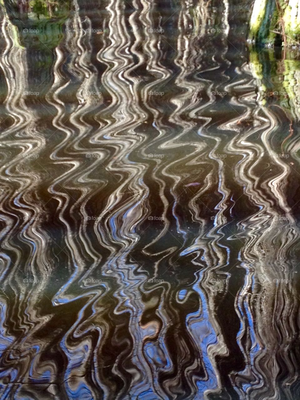 Nothing but rippled reflections 