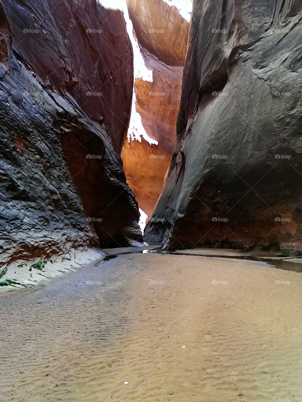 slot canyon trail 