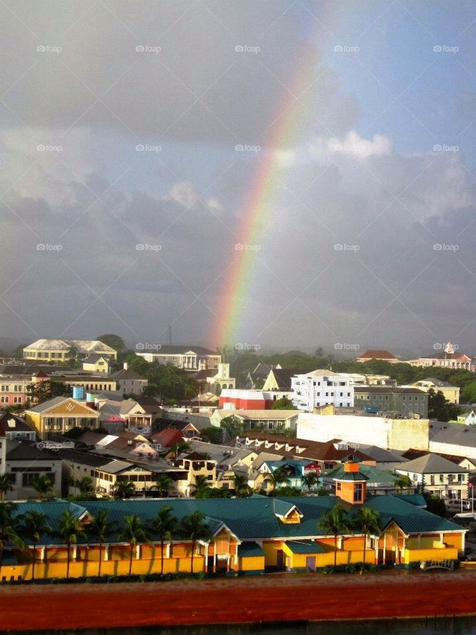 Rainbow view