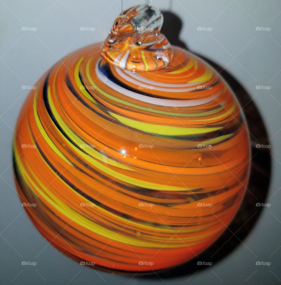 Orange Color Story-Witch Ball