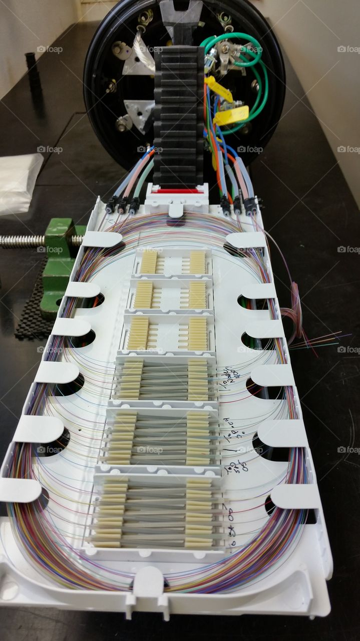 fiber optic cable TV work. giving fiber optic cable life in Alabama