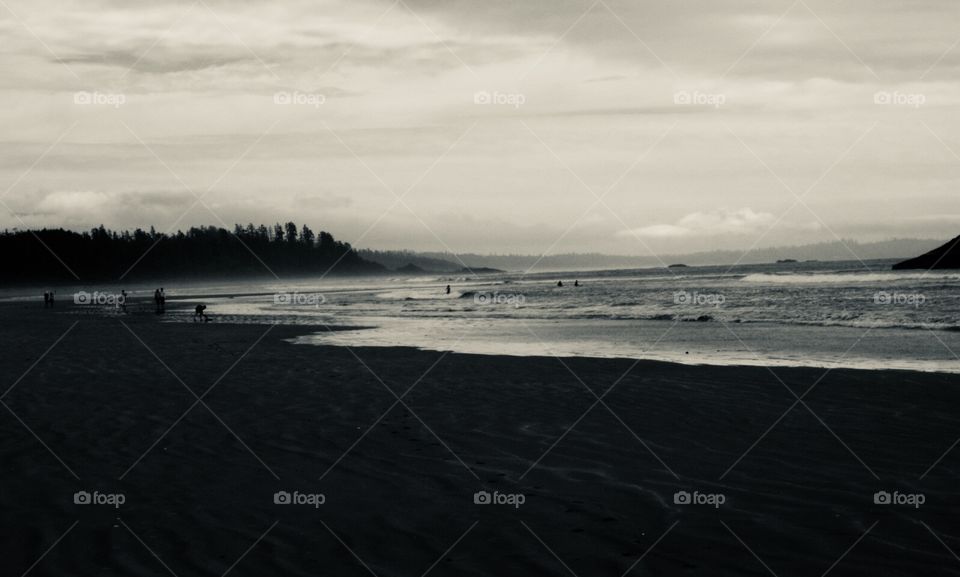 This is a photo of a beach on Vancouver Island