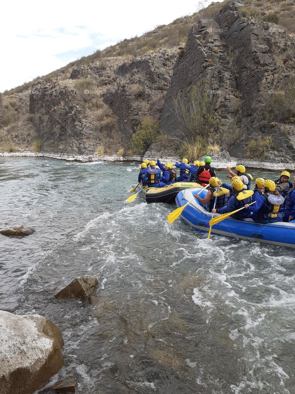 kayak en el río