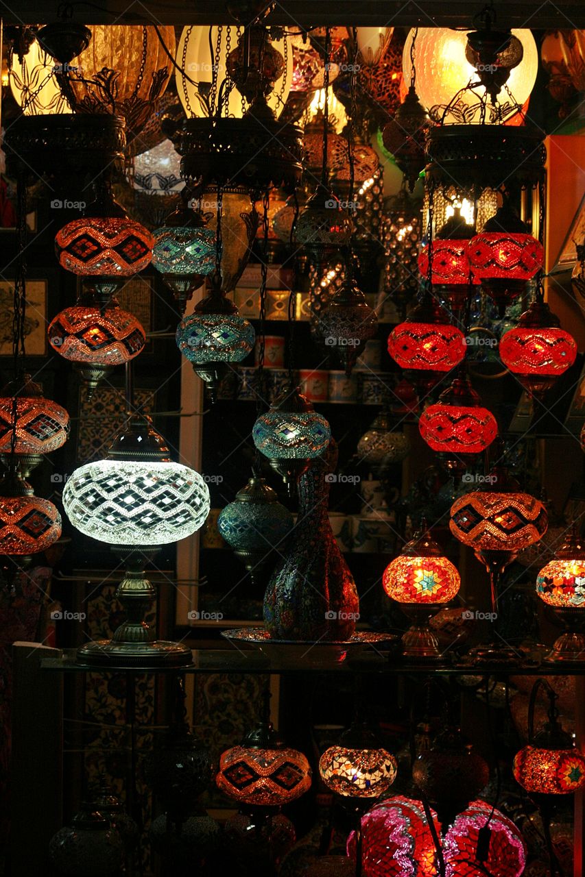 Istanbul lamp store