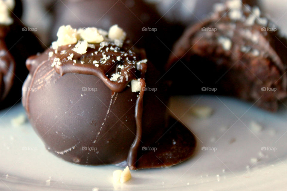 chocolate truffles
