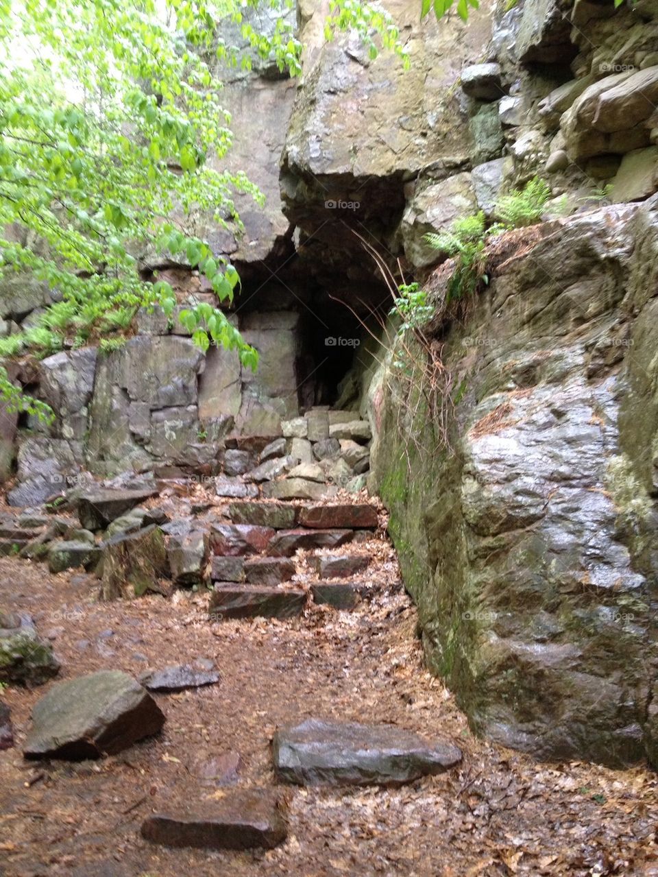 Secret cave