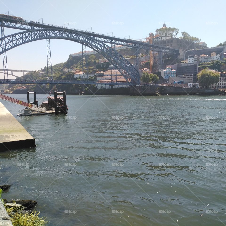 River + Bridge = Portugal