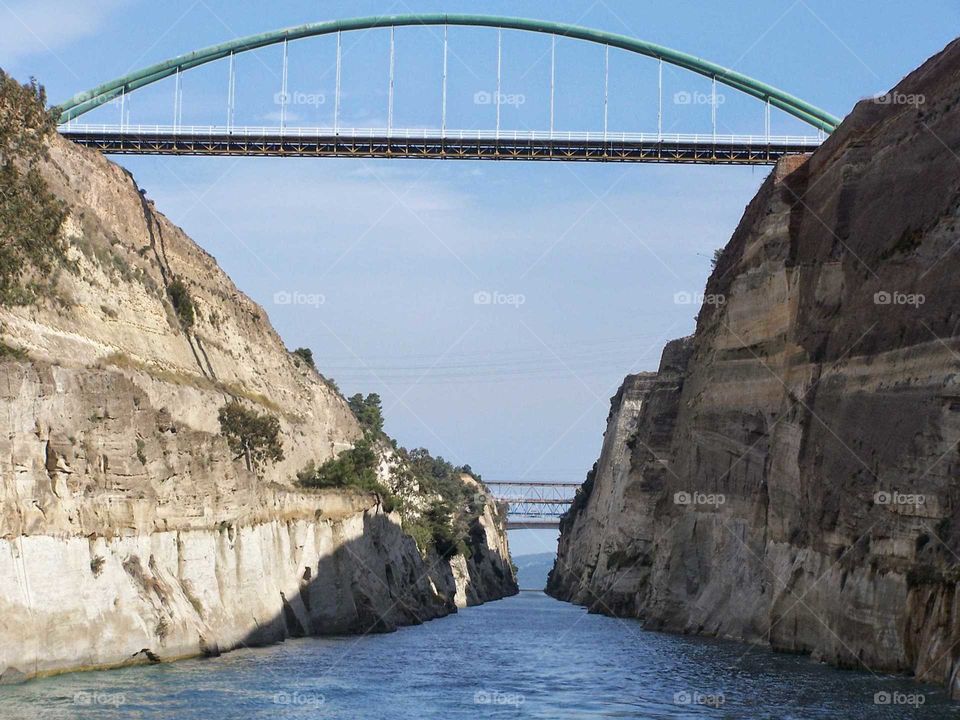 bridge. greece.