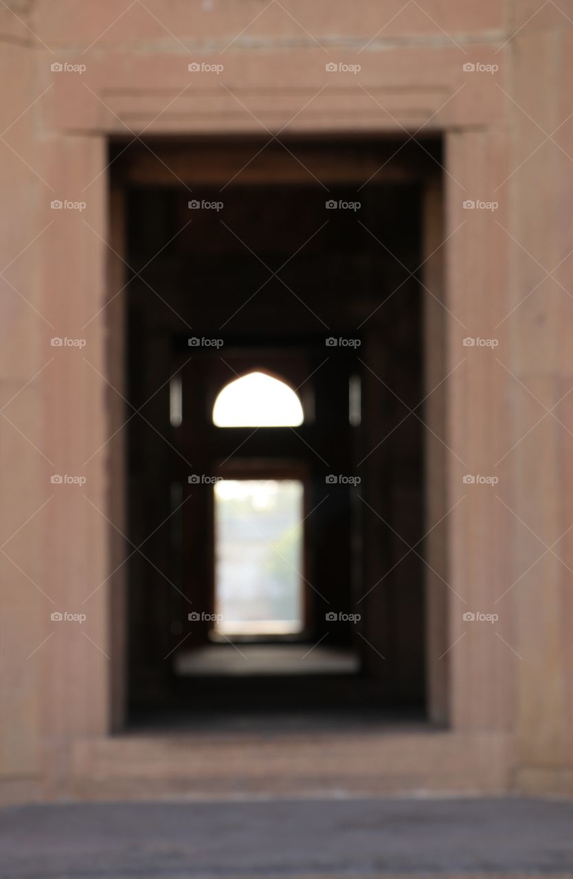 peeping through time