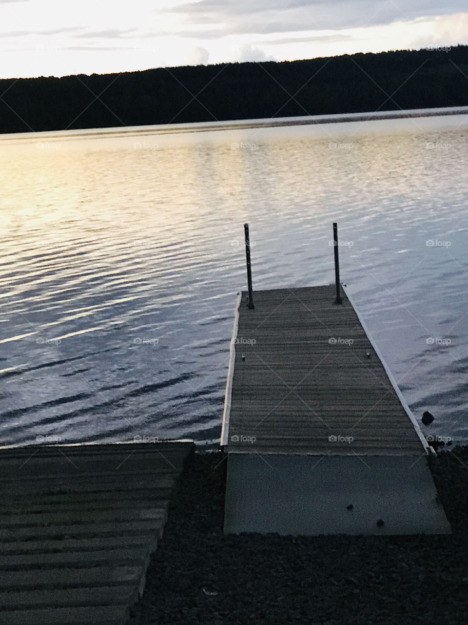 Poke lake dock