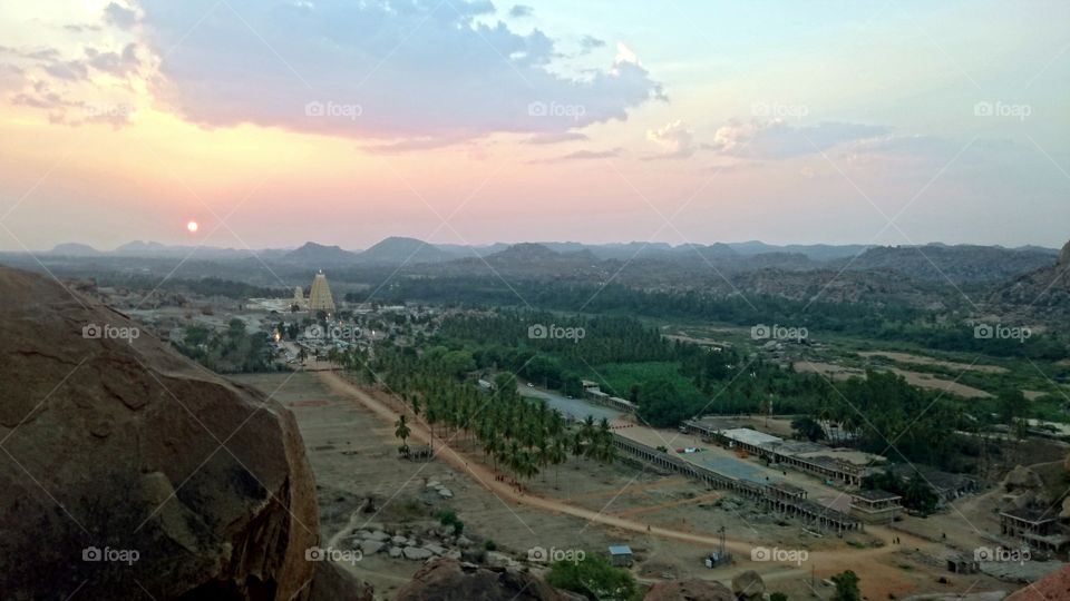 Hampi view from matanga hill